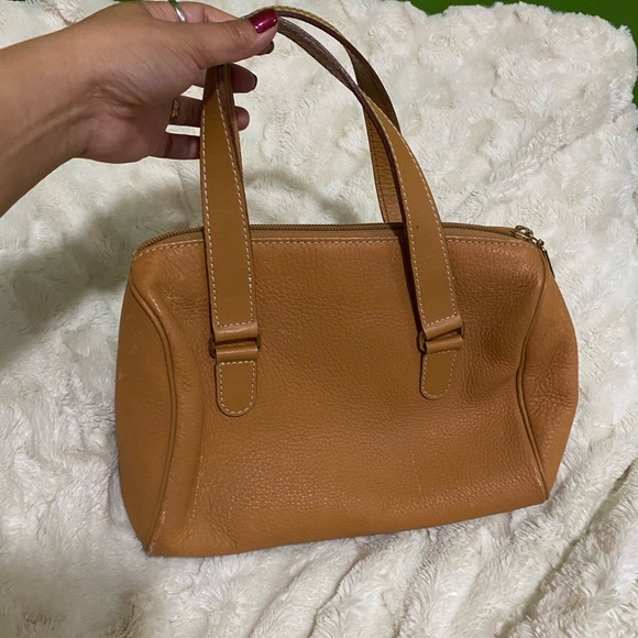 Burberry’s leather brown tan bag -good used condition -firm - Picture 3 of 14